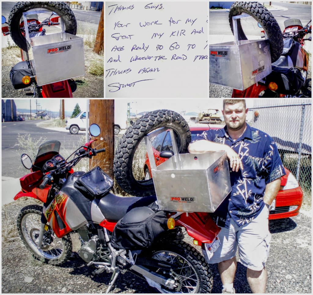 Bike Storage Cargo Box (All Weather) by Pro Weld near Medford, Oregon