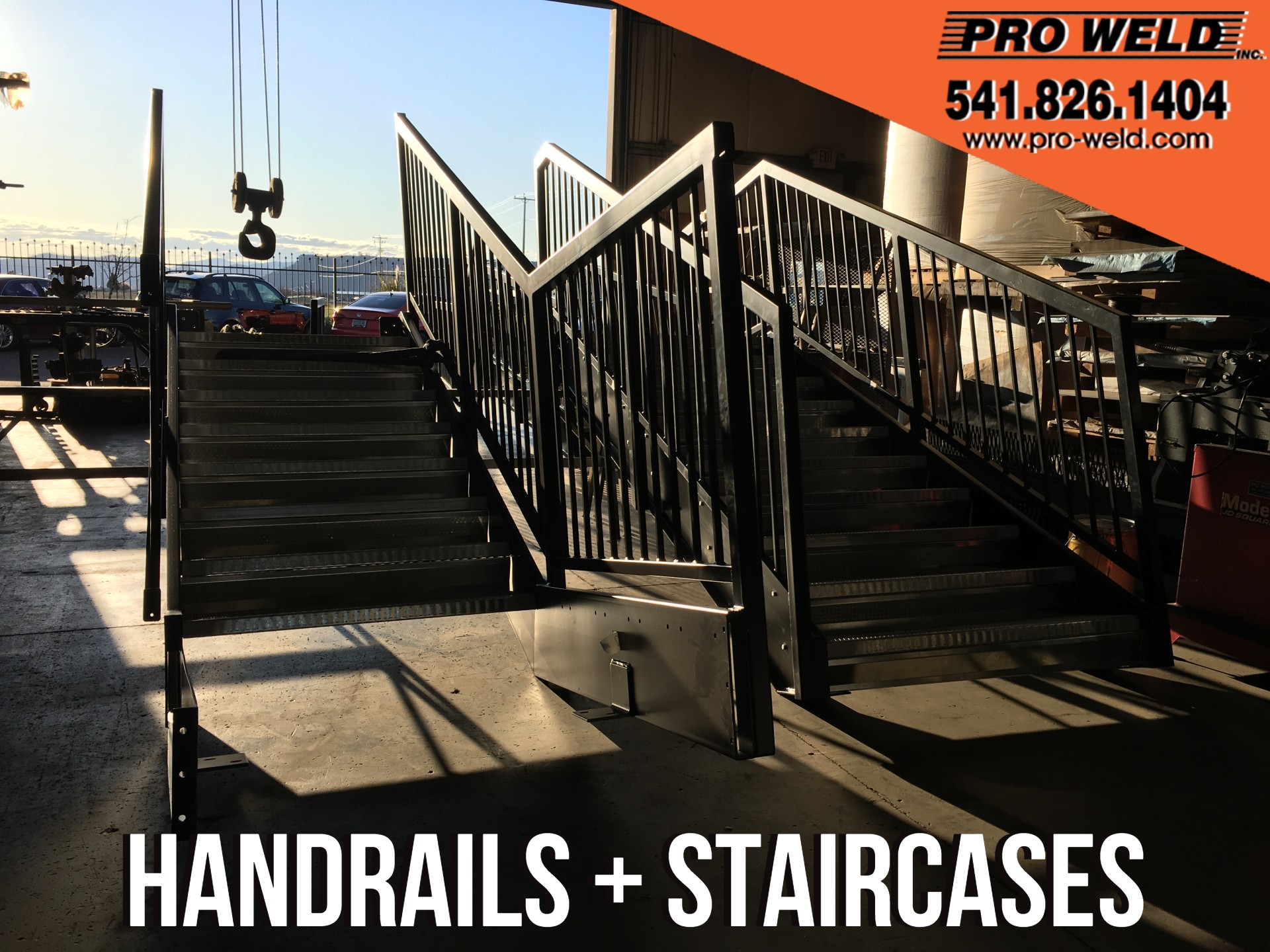 Pro Weld, Inc. ⌁ Weekly Welding Update Handrails, Staircases